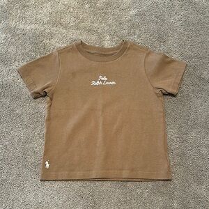 Polo by Ralph Lauren Brown Short Sleeve Tee